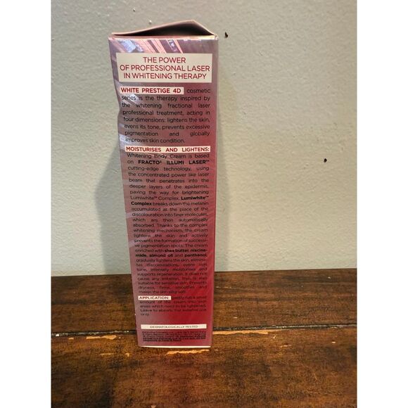 Eveline White Prestige 4D Whitening Body Cream for sensitive areas. - Picture 2 of 4